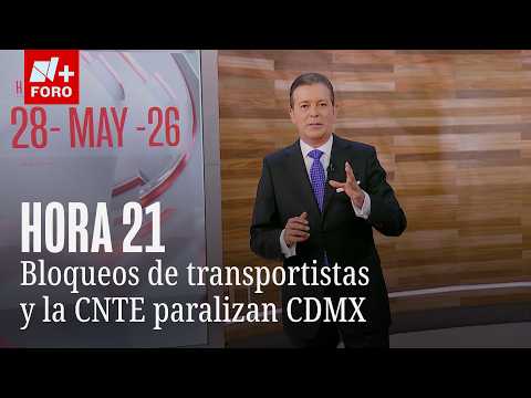 Caos en tren suburbano por desalojo | Hora 21 con José Luis Arévalo - 28 de mayo 2026 thumbnail