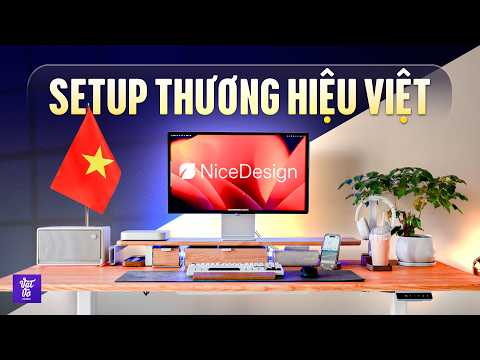 Review Góc Làm Việc 25 Triệu Toàn Đồ Thương Hiệu Việt của NiceDesign: Quá Đẹp! thumbnail