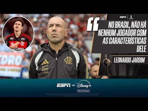 COLETIVA FLAMENGO: LEONARDO JARDIM FALA APÓS VITÓRIA NA LIBERTADORES | ESPN thumbnail