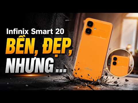 Mở hộp Infinix Smart 20: ĐẸP, BỀN BỈ nhưng vẫn có điểm trừ! thumbnail