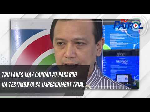 Trillanes may dagdag at pasabog na testimonya sa impeachment trial | TV Patrol thumbnail