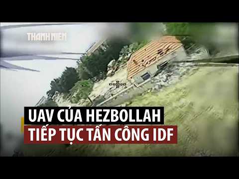 UAV Hezbollah tấn công gần lâu đài vừa bị Israel chiếm giữ ở Lebanon thumbnail
