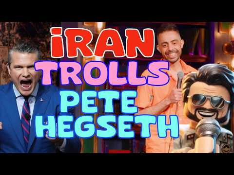 IRAN TROLLS PETE HEGSETH | STAND UP COMEDY thumbnail