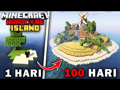 100 Hari Minecraft Pulau Terpencil Hardcore thumbnail