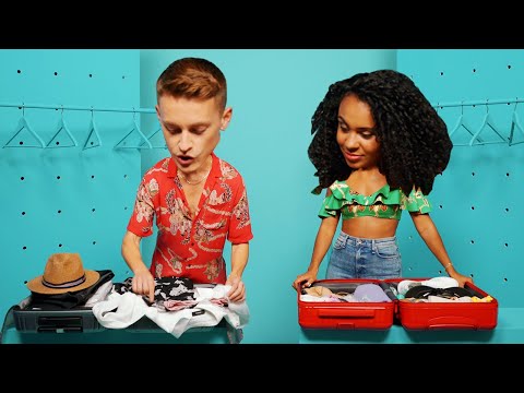 HOW (AND WHAT) WE ACTUALLY PACK FOR A WEEKEND TRIP | The Countdown ft Bloomingdales | DamonAndJo thumbnail