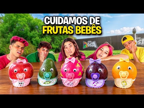 CUIDAMOS DE FRUTAS BEBÊS POR 24 HORAS *Quem foi o melhor pai ? thumbnail
