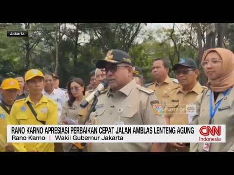 Rano Karno Apresiasi Perbaikan Cepat Jalan Amblas Lenteng Agung thumbnail