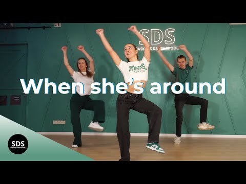 When she's around - Bruce Melody, Shaggy - Zumba - Easy Fitness Dance Choreography thumbnail