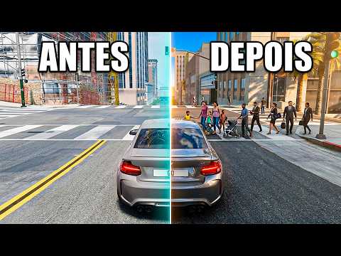 PEDESTRES, GRÁFICOS REALISTAS e MUITO + no BeamNG.drive Mods thumbnail