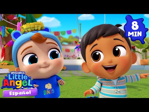 Celebramos el Día de los Niños 🎉 Canciones Infantiles 🎵 Little Angel Español thumbnail
