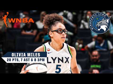 Olivia Miles drops CAREER-HIGH 28 PTS in Minnesota’s win vs. Golden State 🔥 | WNBA on ESPN thumbnail