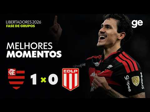 FLAMENGO 1 X 0 ESTUDIANTES | MELHORES MOMENTOS | CONMEBOL LIBERTADORES 2026 | ge.globo thumbnail