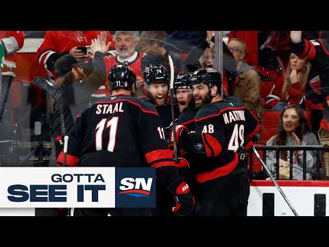 Gotta See It: Hurricanes' Ehlers Wires Home OT Winner To Even Series thumbnail