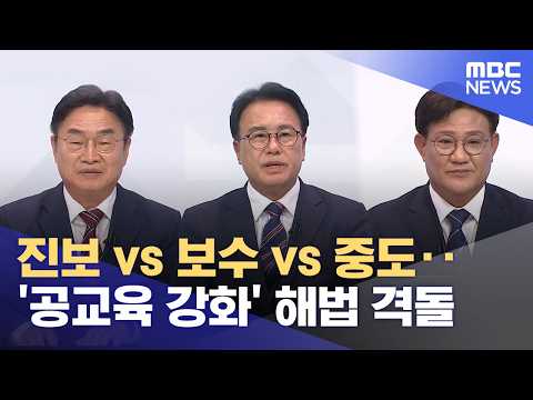 진보·보수·범중도 3파전 경남교육감 토론회 (2026.05.22/뉴스데스크/MBC경남) thumbnail