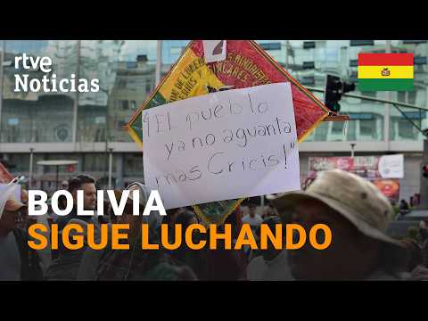 CUARTA SEMANA de TENSAS PROTESTAS en BOLIVIA | RTVE Noticias thumbnail