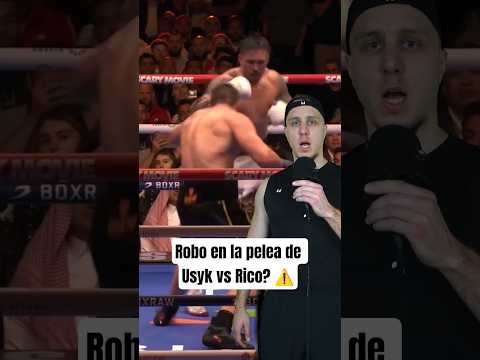 Esto pasó en la pelea de Usyk vs Rico #gym #boxing #mma #ufc thumbnail
