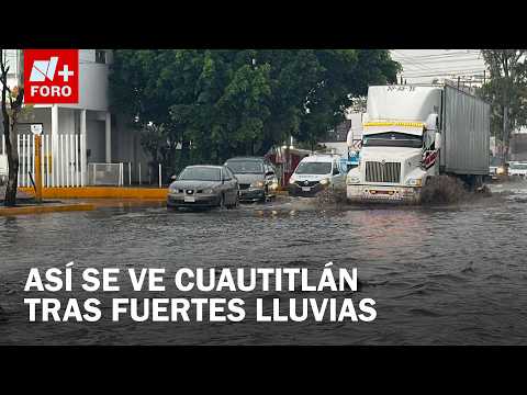 Fuertes lluvias en Cuautitlán dejan inundaciones y apagones en Loma Bonita thumbnail