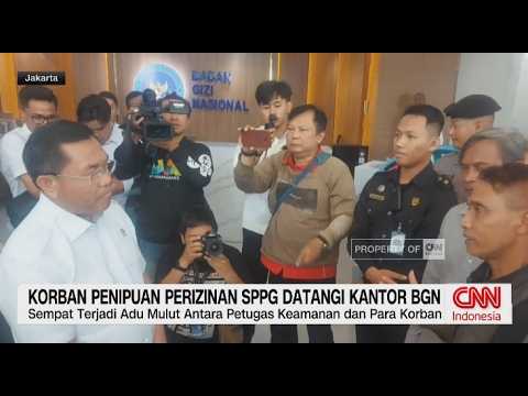 Kantor Badan Gizi Nasional Didatangi Massa yang Mengaku Korban Penipuan SPPG thumbnail