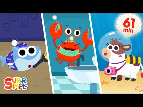 Finny The Shark Full Episode Compilation | Kids Cartoon | Under The Sea thumbnail