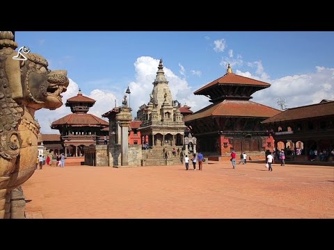 KATHMANDU, NEPAL - JUNE 2013: Everyday scene, Bhaktapur Durbar Square, Before Earthquake thumbnail