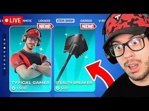 🔴 LIVE! - MY *ICON SKIN* ITEM SHOP COUNTDOWN! (FREE GIVEAWAYS) thumbnail