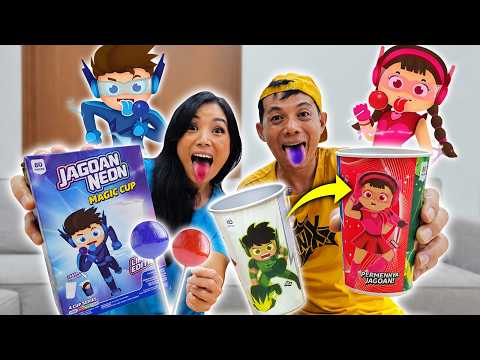 BORONG GELAS AJAIB BISA BERUBAH WARNA SESUAI PERMEN KARAKTER ! thumbnail