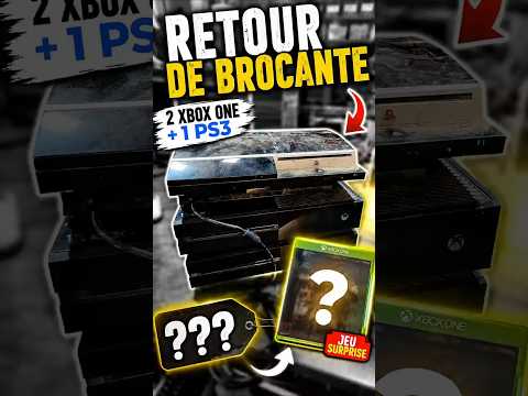 J'achète un lot de consoles "HS" en vide-grenier #Brocante #XboxOne #PS3 #Gaming #VideGrenier thumbnail