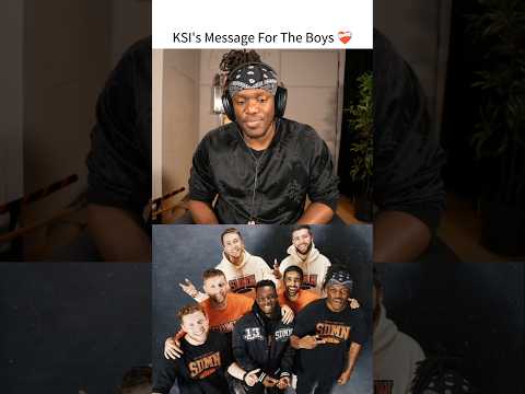 KSI's Message For The Boys ❤️‍🩹 thumbnail