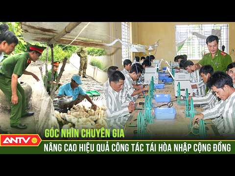 Công tác tái hòa nhập cộng đồng cho người chấp hành xong án phạt tù | Góc nhìn chuyên gia | ANTV thumbnail