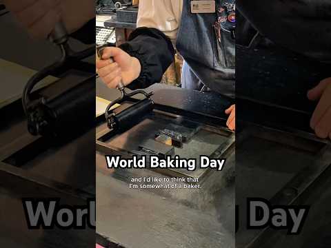 Printing some type and an image of an 1890s oven for World Baking Day (May 17) thumbnail