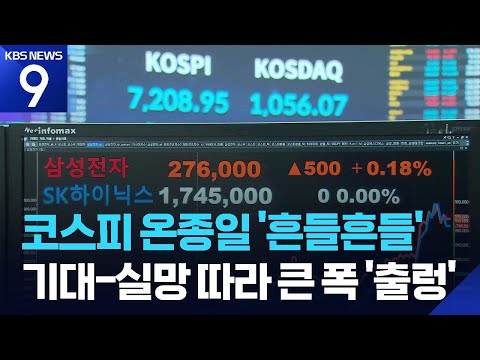 협상 상황 따라 온종일 흔들린 삼전 주가 [9시 뉴스]​ / KBS  2026.05.20. thumbnail