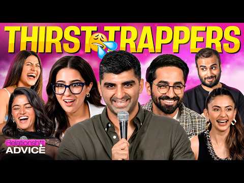 UNHINGED BOLLYWOOD | Relationsh!t Advice ft. Ayushmann, Wamiqa, Sara, Rakul, Shaad & Sakshi thumbnail