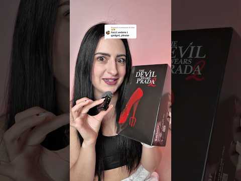 GADGET DELL’ ANTEPRIMA IL DIAVOLO VESTE PRADA 2 😈👠 thumbnail
