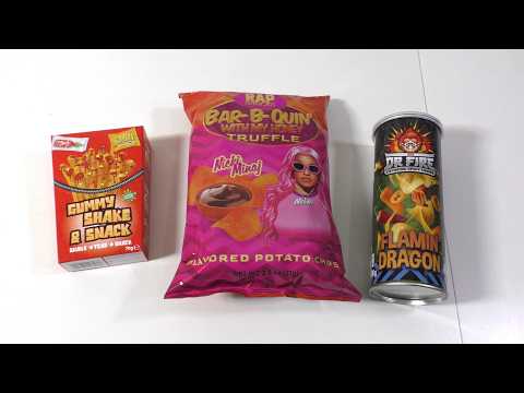 Nicki Minaj Chips, Gummy Fries, Dr. Fire Dragon Crisps thumbnail