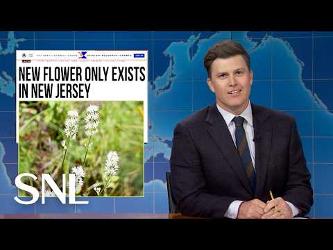 Weekend Update: 40th Anniversary of NBC Logo, Rare Flower Only Exists in New Jersey - SNL thumbnail