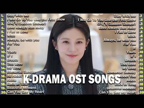드라마 OST 명곡 Top 20 - BEST 최고의 시청률 명품 드라마 OST  찬열, 펀치 - Stay With Me, 이클립스 - Sudden Shower thumbnail