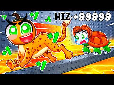 Adım Attıkça HIZLANIP Hayvan Evrimi Geçirdim! 😻 | Roblox thumbnail