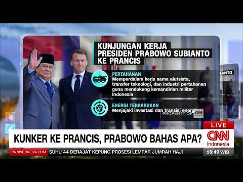 Kunker Ke Prancis, Prabowo Bahas Apa? thumbnail