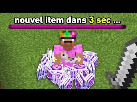 Toutes les 2 minutes, On Reçoit un Nouvel Item dans Minecraft... thumbnail