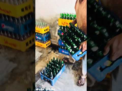 Old Lemon Soda Bottles Washed and Filled Again thumbnail