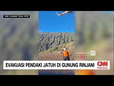 Evakuasi Pendaki Jatuh di Gunung Rinjani thumbnail