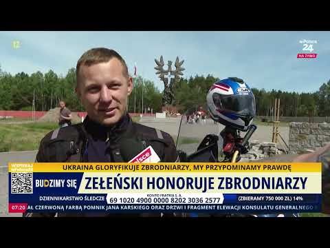 Zełeński honoruje zbrodniarzy! Budzimy się wPolsce24 thumbnail
