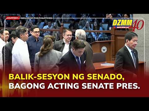 FULL: Senate resumes session as Chiz joins minority, designates Gatchalian as SP Pro Tempore thumbnail