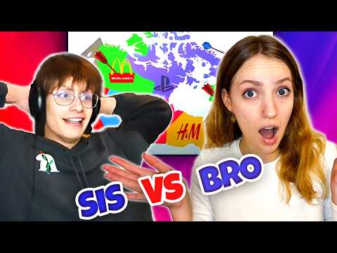 Ronald Reacts to SIS vs BRO THROWING DARTS CHALLENGE PART 2 thumbnail