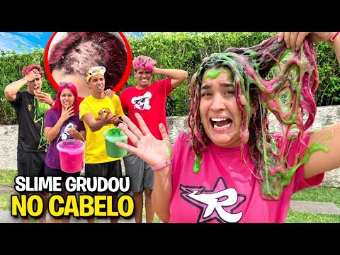 UM SLIME GRUDOU NO CABELO DA EMILLY *Tivemos que cortar ! thumbnail