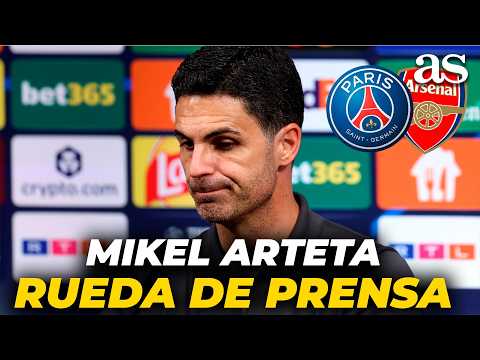 ARTETA, RUEDA DE PRENSA completa tras PERDER LA CHAMPIONS | PSG 1 (4) - ARSENAL 1 (3) thumbnail