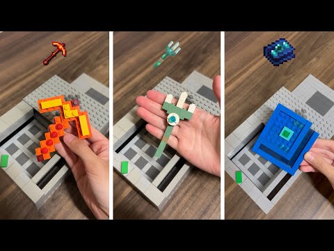 Crafting Minecraft Impossible items BUT Lego!  thumbnail