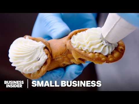 Making 300,000 Cannolis A Year By Hand | Small Business thumbnail