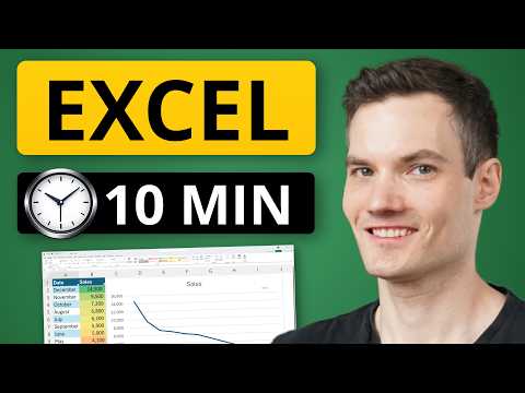 How to Use Excel for Beginners in 10 Minutes thumbnail