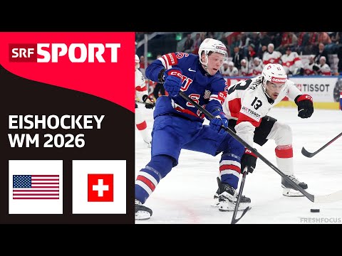 USA - Schweiz | Highlights Eishockey WM 2026 - 1. Spieltag | SRF Sport thumbnail